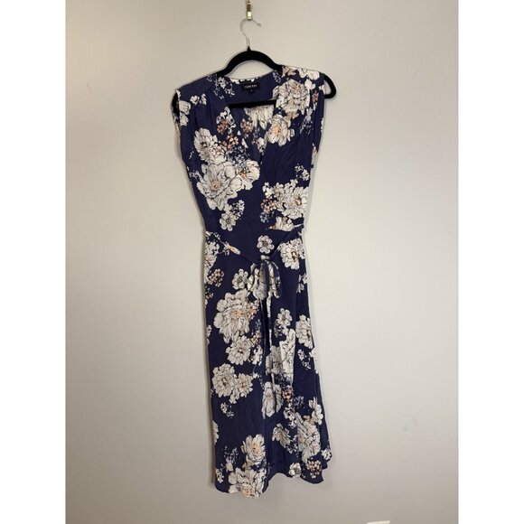 YUMI KIM Women's Prince Street Wrap Dress Blue Floral NEW Size Small $248 [jb] - Picture 5 of 6